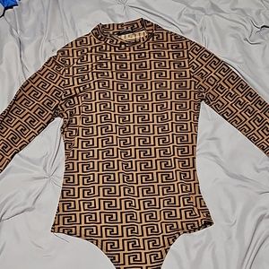 FASHION NOVA size M, brown and black